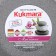 Pancake pan, d = 24 cm, plastic handle, anti -stick coating, light marble color