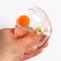 The egg "egg", with water, with yolk