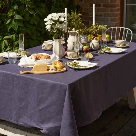 Baby Ethel Linen Collection Violet 145x220cm, 100%flax 210 g/m2-1