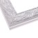 Frame for paintings (mirrors) 50 x 60 x 4 cm, tree "Versailles", white-silver