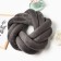 Pillow-Susel "Ethel", d = 33cm, gray color, velor