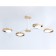 LED LED SCREED OF AMBRELLA LIGHT, LINTECH, FL51609, 4XLED, 28 W, 2100LUM, 3000-6400K, white, light tree color