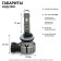 LED AUTOPROFI, H27, 12V / 15W, 6000K, 4000 LM, in a set 2 pcs