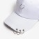 Women's cap minku with rings white color, rr 56-58