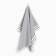 Ethel towel, col. Dark gray, 50x70 cm, 100% HL