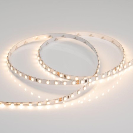 Arlight 5x1 mm LED strip, 5 m, IP20, 2835, 120 LED/m, 9 W/m, 24 V, 3000K, glow warm white