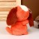 Soft toy "Dog", 20 cm, red color