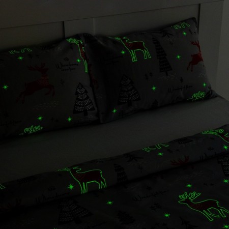 Set: Crystick and 2 pillowcases Cozy Winter 143x215 cm, 50x70 cm - 2 pcs, 100% cotton-3