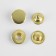 Installation button, alpha (S-shaped), d = 15 mm, gold color