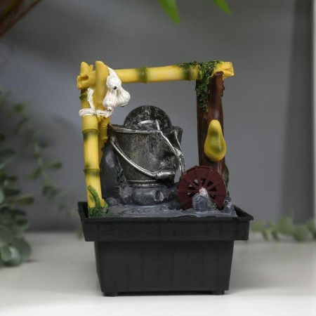 The desktop fountain from the network "Water Mill from Bamboo" 18x12x12 cm