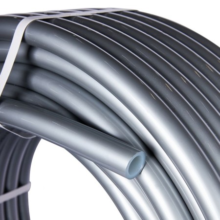 Pipe made of steamed polyethylene rommer, pex-a, d = 25x3.5 mm, oxygen layer, bay 50 m-4