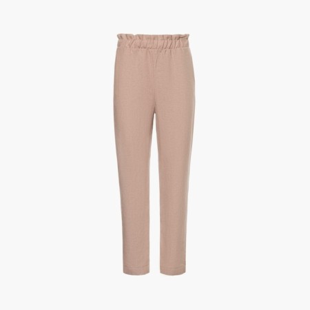 Women's pants, beige color, size 42