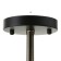 Chandelier "Charlene" 3he27 40w Black-Latun 49x49x29 cm Bayerlux