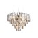 Crystal chandelier with Ambrella Light, Traditional, Tr5255, E27, Color Chrome