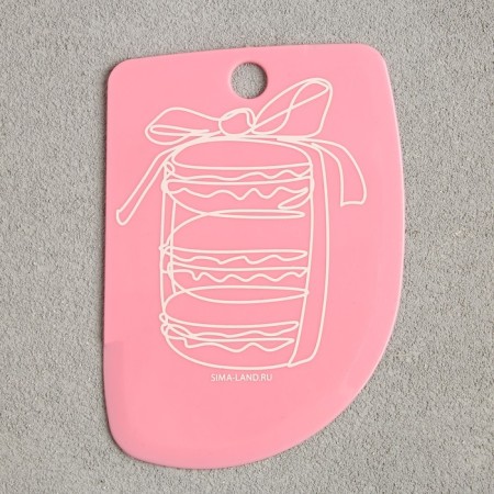 A set of confectionery spatulas “Create a holiday” 11.5 × 8 cm, 11.2 × 6.5 cm, 10 × 7 cm, 3 pcs-3
