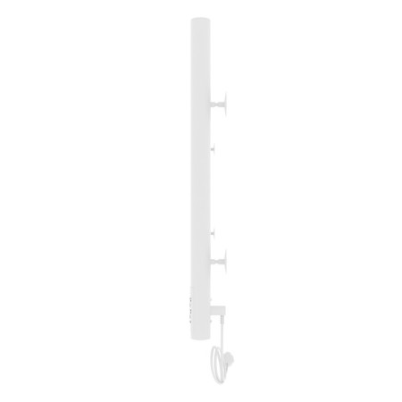 Towel electric heated Laris Olivia ChK8, 800x500 mm, 8 crossbars, right, white-4