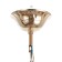 LURAM CALEM 2CH27 40W gold 45x10x30 cm Bayerlux