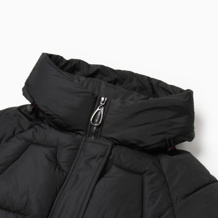 Women's winter jacket, black color, size 48-1