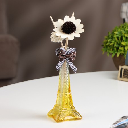 Set of gift "Paris" (diffuser and candles) orange, "wealth of aroma" March 8-8