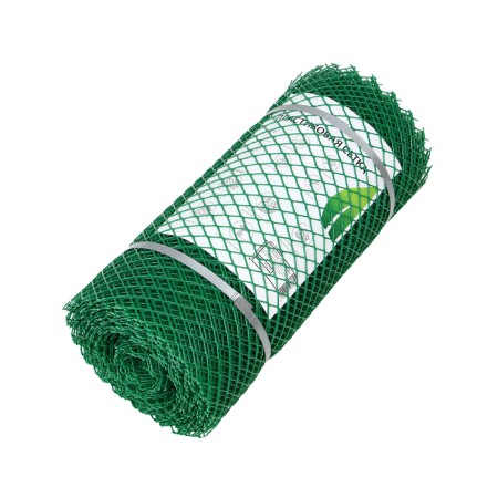 Garden grid, 0.5 × 20 m, rhombus cell 15 × 15 mm, plastic, green, Greengo-7