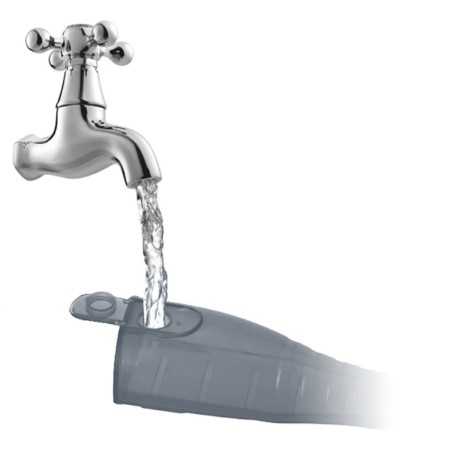 Irrigator B.Well Wi-912, portable, 150 ml, 3 modes, 5 nozzles, from battery, white-gray-5