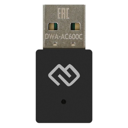 WiFi Digma DWA-AC600C AC600 USB 2.0 (ant. Ventr.) 1ant. (pack: 1pc)