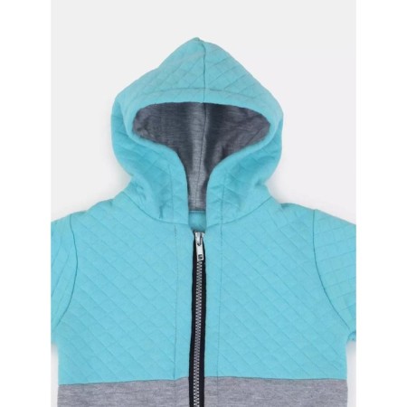 Combineson children's insulated tops "Capitane", height 68 cm, color gray/blue-6