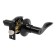 Latch (fashion 3187), interior, latch, matte black color