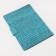 Folder for documents on a valve, 4 sets, turquoise color