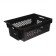 The box is universal, plastic, 60 × 34 × 20 cm, 30 kg, black