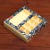 Box for sweets, 8 sweets and chocolate, 17.7 x 17.7 x 3.8 cm "Happy holiday!"