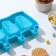 Form for ice cream “Eskimo in the glaze”, silicone, 18.5 × 12.3 × 2.5 cm, 4 cells, color mix
