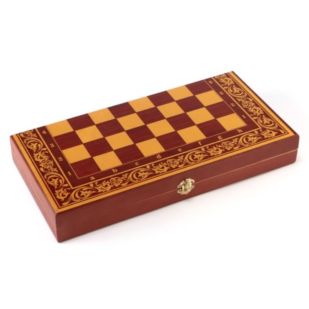 Chess "Renaissance", wooden board 40 x 40 cm, king H-9 cm, pawn H-4.5 cm-2