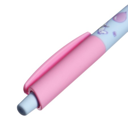 Handle Automatic BrunovisConti HappyClick BrunovisClick in clouds, node 0.5 mm, blue ink, matte case Soft Touch-3