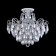 Chandelier Chabrol 4x40W E14, silver 47.4x39.1 cm