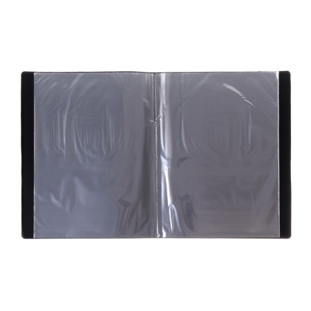 Folder with 20 A3 inserts, 800 μm, calligrata, texture "Sand", black-3