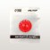 Hands and legs massage, d = 3.5 cm, 2 rings, red color