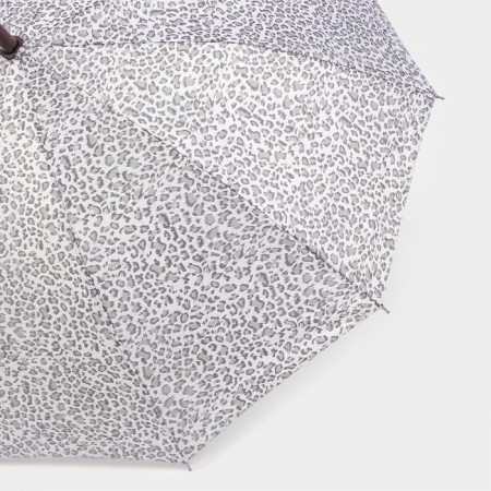 Umbrella - a semiautomatic “leopard” cane, Eponge, 10 spokes, r = 50 cm, color mix-6