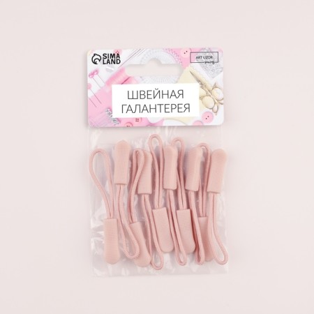 Poller for lightning, 2.5 cm, 6 × 0.8 cm, 10 pcs, pink color-5