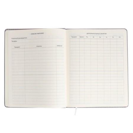 Universal diary for Umbrella 1-11 grade, hard cover, artificial leather, foam rubber, lies, 80 g/m2-5