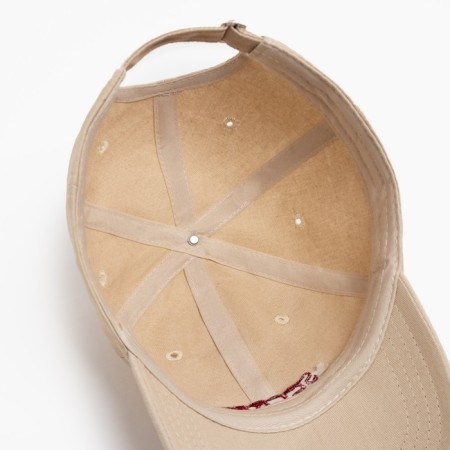 Minaku baseball cap is beige, size 56-58-7