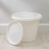 Pot with the Podon "Economy", 10 l, white color