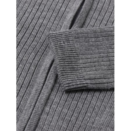 Costume (sweater and trousers) children's minku, color graphite, height 128 cm-6
