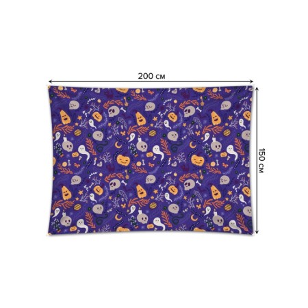 Decorative panel with photo printing "Samain", horizontal, size 150x200 cm-1