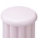 Bad Vivlend table, 340 × 340 × 460 mm, lilac color