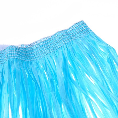 Hawaiian skirt, 80 cm, blue color-2