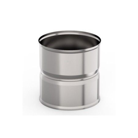 Adapter, d 120 × 120 mm, stainless steel 1.0 mm