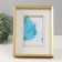 Photo frame plastic 10x15 cm "Arista" gold frame 3.3x18.3x23.5 cm