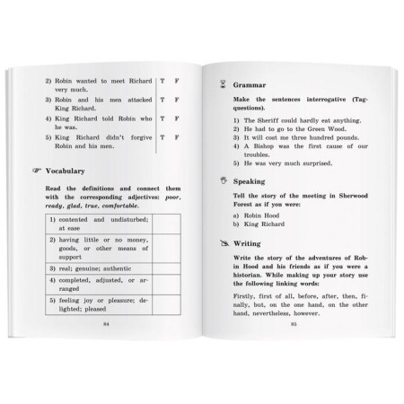 Foreign Language Book. Legends about Robin Hood. Home reading-2
