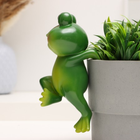 Decor for Kashpo "Frog Bryak" 10x8x19cm-3